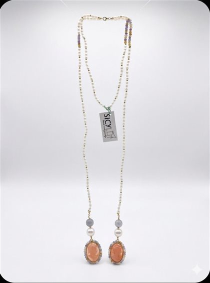 Halskette Sicylui Dame in Silber 1477CO14 - 1477CO14